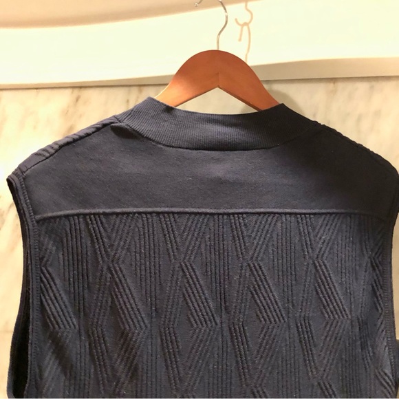 3.1 Phillip Lim Navy Knit Dress Size Small - Picture 4 of 5